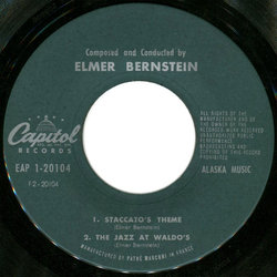 From the Terrace サウンドトラック (Elmer Bernstein) - CDインレイ