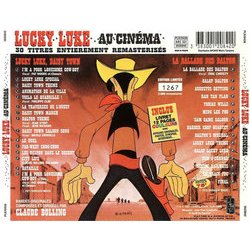 Lucky Luke au Cinma サウンドトラック (Claude Bolling) - CD裏表紙