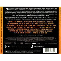 Searching for Sugar Man Soundtrack (Sixto Rodriguez) - CD Back cover