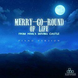 Howl's Moving Castle: Merry-Go-Round of Life - Piano Version Soundtrack (Streaming Music Studios) - CD-Cover