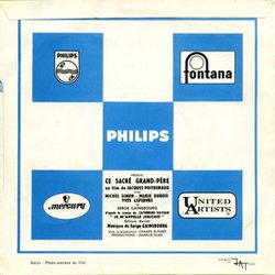 Ce sacr grand-pre Colonna sonora (Michel Colombier, Serge Gainsbourg) - Copertina posteriore CD