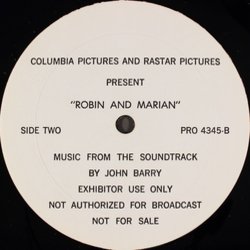 Robin and Marian Colonna sonora (John Barry) - cd-inlay