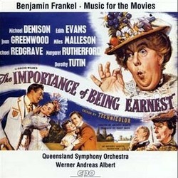 The Importance of Being Earnest Soundtrack (Benjamin Frankel) - CD cover