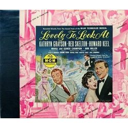 Lovely To Look At Soundtrack (Various Artists, Carmen Dragon, Jerome Kern) - CD cover