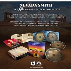 Nevada Smith: The Paramount Westerns Collection Ścieżka dźwiękowa (Various Artists) - wkład CD