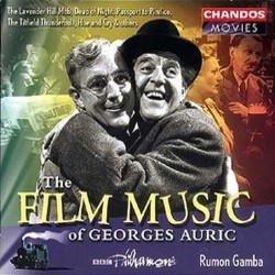 The Film Music of Georges Auric Soundtrack (Georges Auric) - Cartula