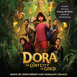 Dora and the Lost City of Gold 声带 (John Debney, Germaine Franco) - CD封面