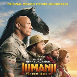 Jumanji: The Next Level Trilha sonora (Henry Jackman) - capa de CD