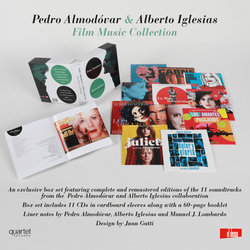 Pedro Almodóvar & Alberto Iglesias: Film Music Collection Soundtrack (Alberto Iglesias) - cd-inlay