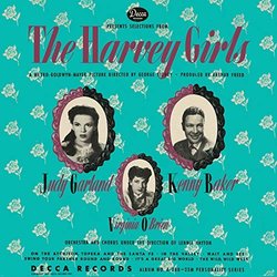 The Harvey Girls サウンドトラック (Johnny Mercer, Harry Warren) - CDカバー