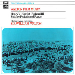 Walton Film Music Trilha sonora (William Walton) - capa de CD