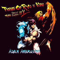 Street Fighter II V: Theme of Ryu & Ken Colonna sonora (Adam Ambrosini) - Copertina del CD