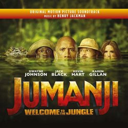 Jumanji: Welcome to the Jungle Trilha sonora (Henry Jackman) - capa de CD
