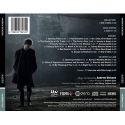 Naked / Secrets & Lies / Meantime / High Hopes サウンドトラック (Andrew Dickson) - CD裏表紙