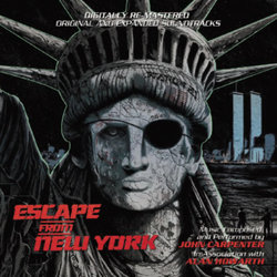Escape From New York サウンドトラック (John Carpenter	, Alan Howarth) - CDカバー