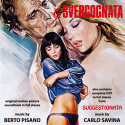 La Svergognata / Suggestionata Trilha sonora (Berto Pisano, Carlo Savina) - capa de CD