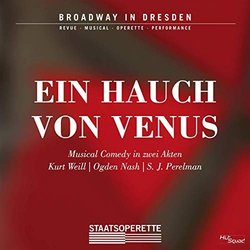 Ein Hauch von Venus Ścieżka dźwiękowa (Ogden Nash, S.J. Perelman, Kurt Weill) - Okładka CD