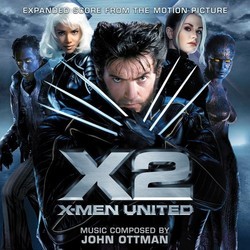 X2: X-Men United サウンドトラック (John Ottman) - CDカバー