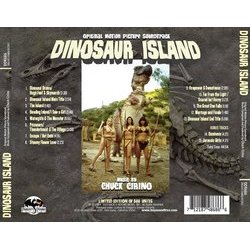 Dinosaur Island Colonna sonora (Chuck Cirino) - Copertina posteriore CD
