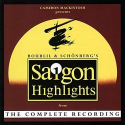 Miss Saigon サウンドトラック (Alain Boublil, Claude-Michel Schnberg) - CDカバー