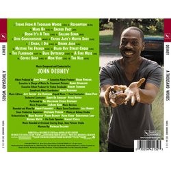 A Thousand Words Soundtrack (John Debney) - CD Back cover