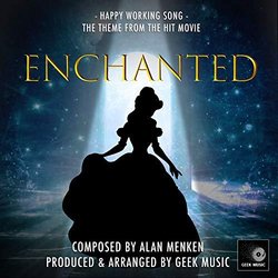 Enchanted: Happy Working Song Ścieżka dźwiękowa (Alan Menken) - Okładka CD