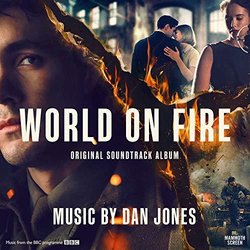 World on Fire サウンドトラック (Dan Jones) - CDカバー