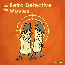 Retro Detective Movies Soundtrack (Various Artists) - CD cover