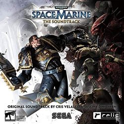 Warhammer 40,000: Space Marine Trilha sonora (Sascha Dikiciyan, Cris Velasco) - capa de CD
