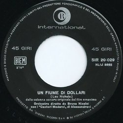 Un Fiume di dollari Soundtrack (Ennio Morricone, Leo Nichols) - cd-inlay