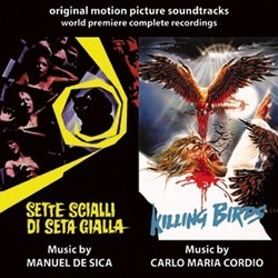 Sette Scialli di Seta Gialla / Killing Birds Trilha sonora (Carlo Maria Cordio, Manuel De Sica) - capa de CD