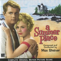 A Summer Place サウンドトラック (Max Steiner) - CDカバー