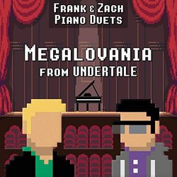 Undertale: Megalovania Ścieżka dźwiękowa (Frank & Zach Piano Duets) - Okładka CD