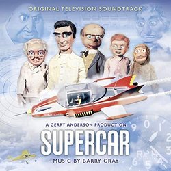 Supercar Soundtrack (Barry Gray) - CD-Cover