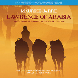 Lawrence of Arabia Trilha sonora (Maurice Jarre) - capa de CD