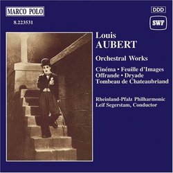 Louis Aubert: Orchestral Works Soundtrack (Louis Aubert) - CD cover