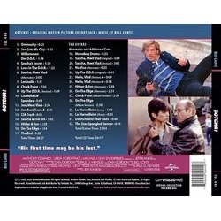 Gotcha! Trilha sonora (Bill Conti) - CD capa traseira