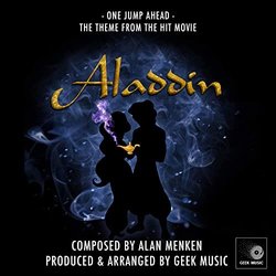 Aladdin: One Jump Ahead Trilha sonora (Alan Menken) - capa de CD