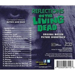 Reflections on the Living Dead サウンドトラック (Matthew Jason Walsh) - CD裏表紙