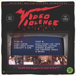Video Violence サウンドトラック (Gordon Ovsiew) - CD裏表紙