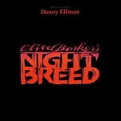 Clive Barker's Night breed Trilha sonora (Danny Elfman) - capa de CD
