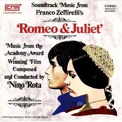 Romeo & Juliet Trilha sonora (Nino Rota) - capa de CD
