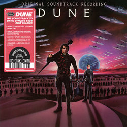 Dune サウンドトラック (Brian Eno,  Toto) - CDカバー