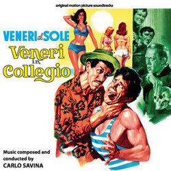 Veneri al Sole / Veneri in Collegio Trilha sonora (Carlo Savina) - capa de CD