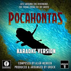 Pocahontas: Just Around the Riverbend - Karaoke Version Colonna sonora (Alan Menken) - Copertina del CD