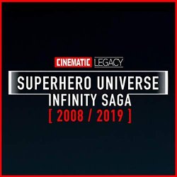 Superhero Universe: Infinity Saga 2008 / 2019 Trilha sonora (Cinematic Legacy) - capa de CD