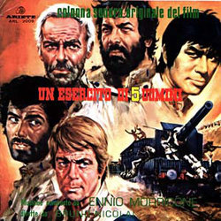 Un Esercito Di 5 Uomini サウンドトラック (Ennio Morricone) - CDカバー