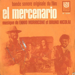 El Mercenario 声带 (Ennio Morricone, Bruno Nicolai) - CD封面