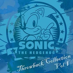 Sonic The Hedgehog: Throwback Collection Vol.1 声带 (Richard Jacques, Masafumi Ogata, Jun Senoue) - CD封面