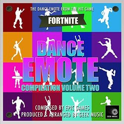 Fortnite Battle Royale Dance Emote Compilation Two Soundtrack (Epic Games) - CD cover